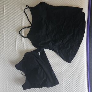 Puma Workout bra and Forever 21 top
